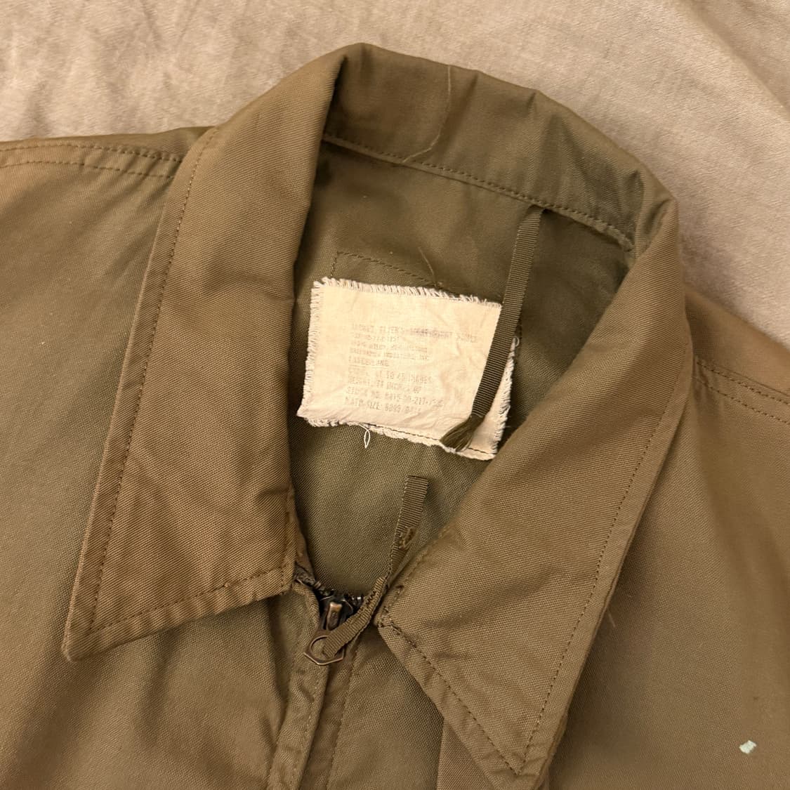 Military original CVC tank jacket 상품이미지3