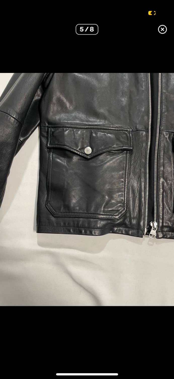 라프시몬스 캘빈클라인 A2 양가죽 자켓 L사이즈 상품이미지5