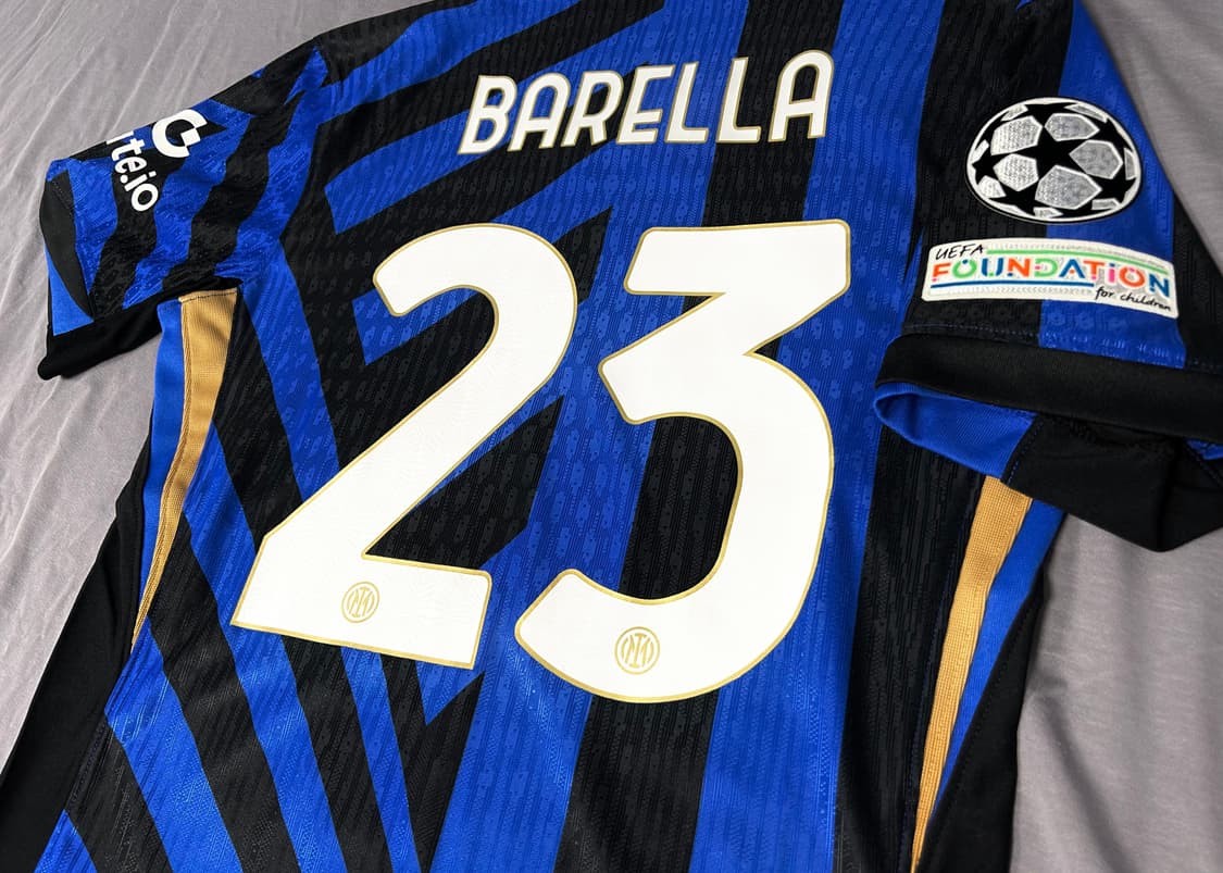 24-25 인터밀란 인테르 홈 어센틱 유니폼 상품이미지8