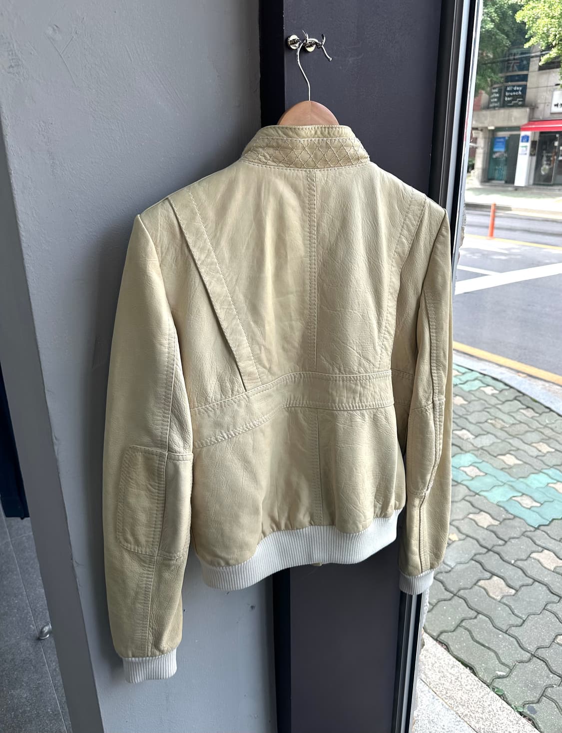 40/ 발렌시아가 Goat Leather 라이더 자켓 상품이미지8