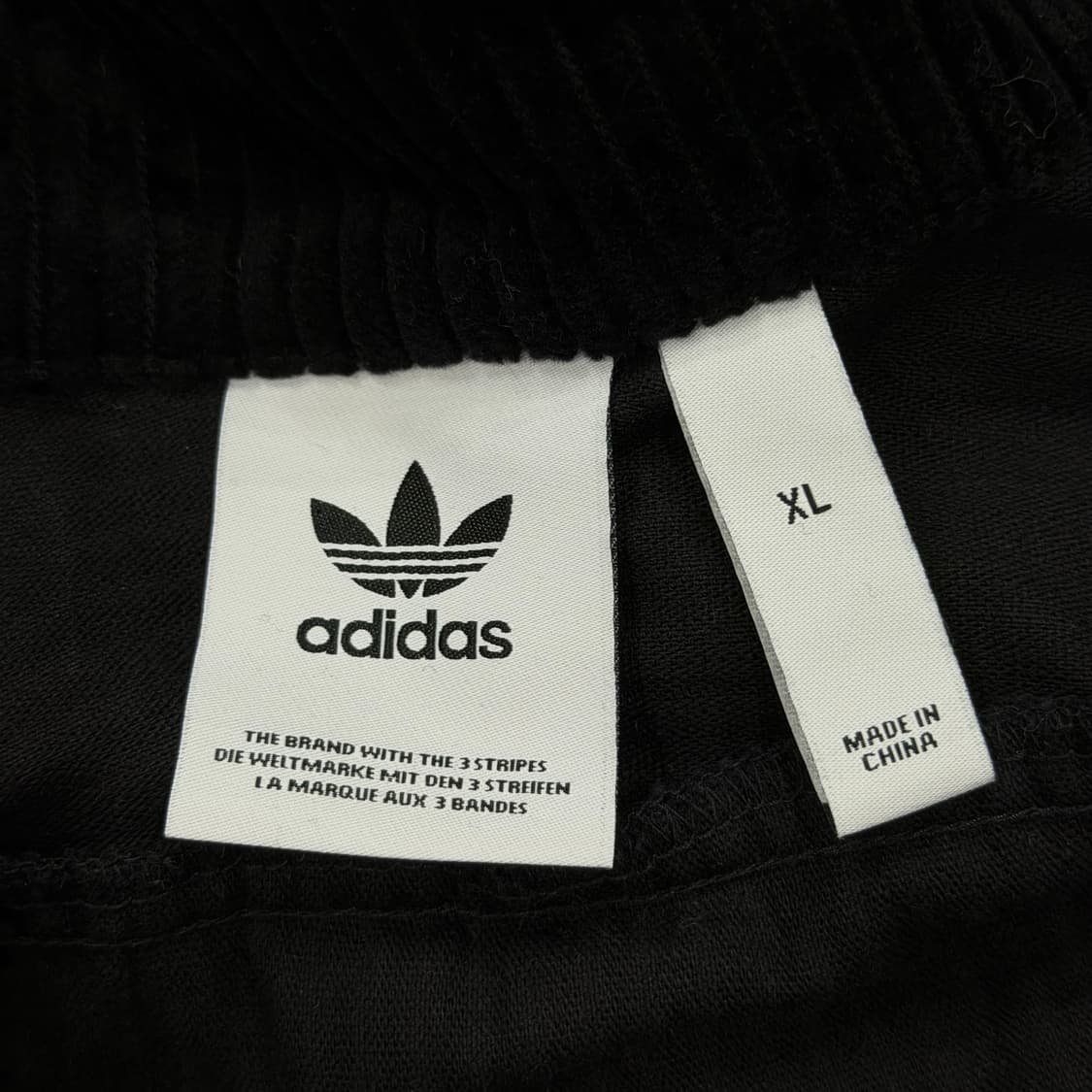 아디다스 선우 코듀로이 하프 반집업 블랙 XL 상품이미지6