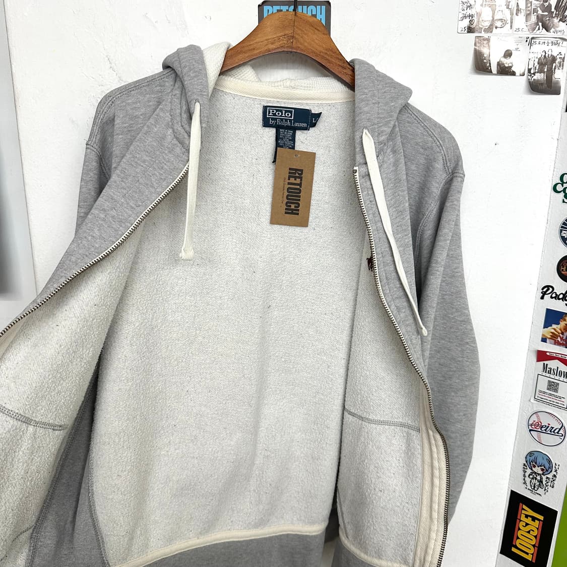 90’s 폴로 와플 후드집업 상품이미지9