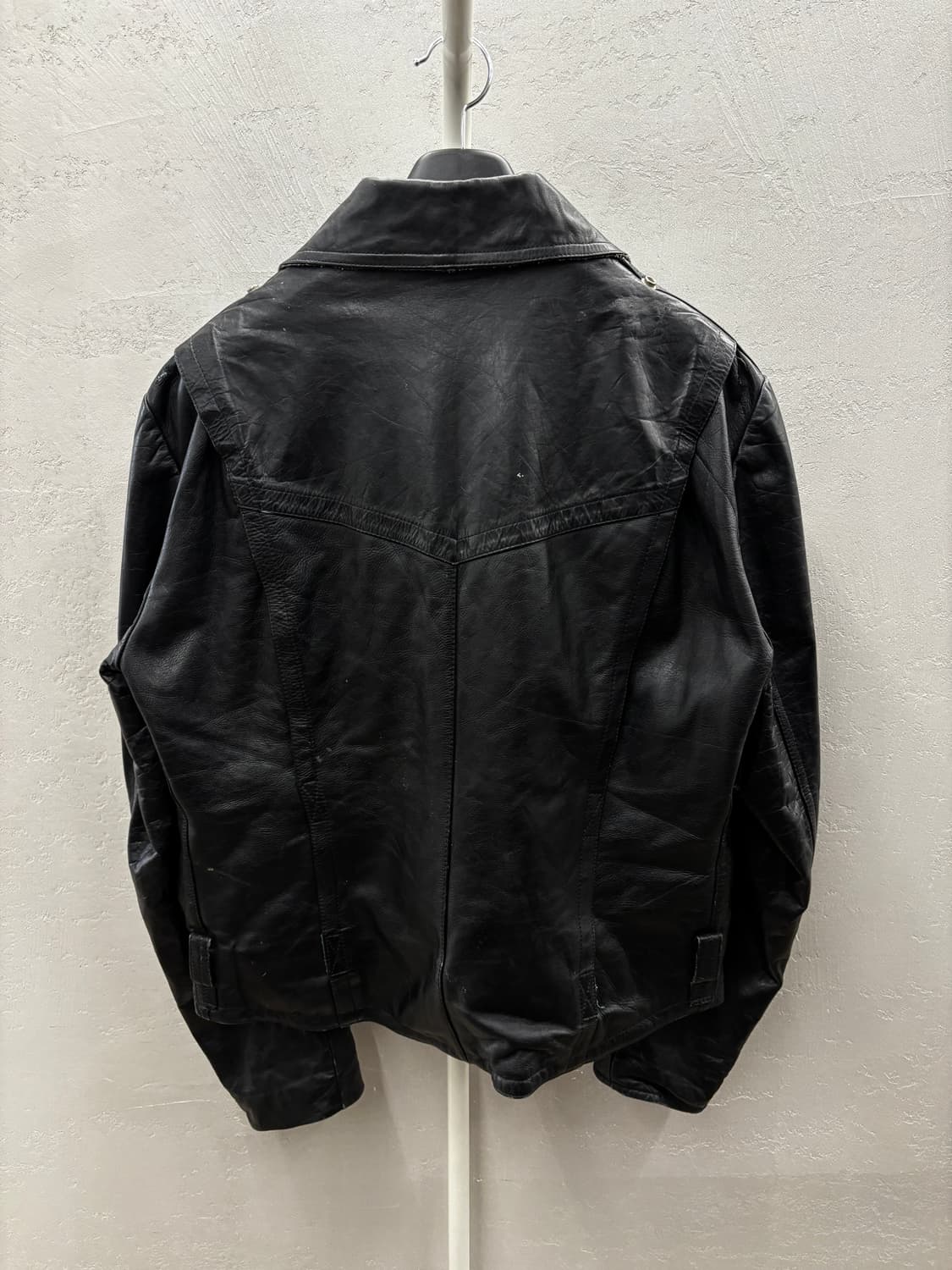 재팬 빈티지 가죽 자켓 56 (한국사이즈110-115) 상품이미지5