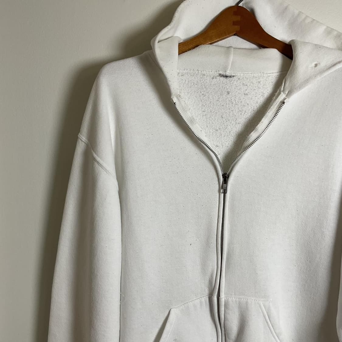 러셀 애슬레틱 후드집업 화이트 상품이미지3