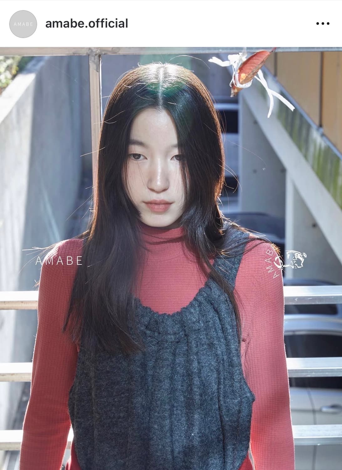 Amabe layered dress 상품이미지1