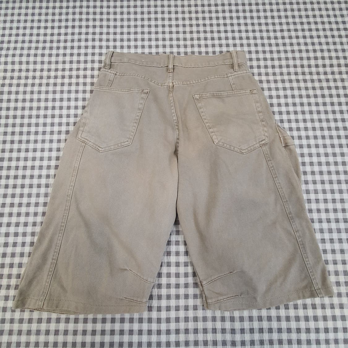 자라 카고 쇼츠 라이트 탄 반바지 남자30 상품이미지5