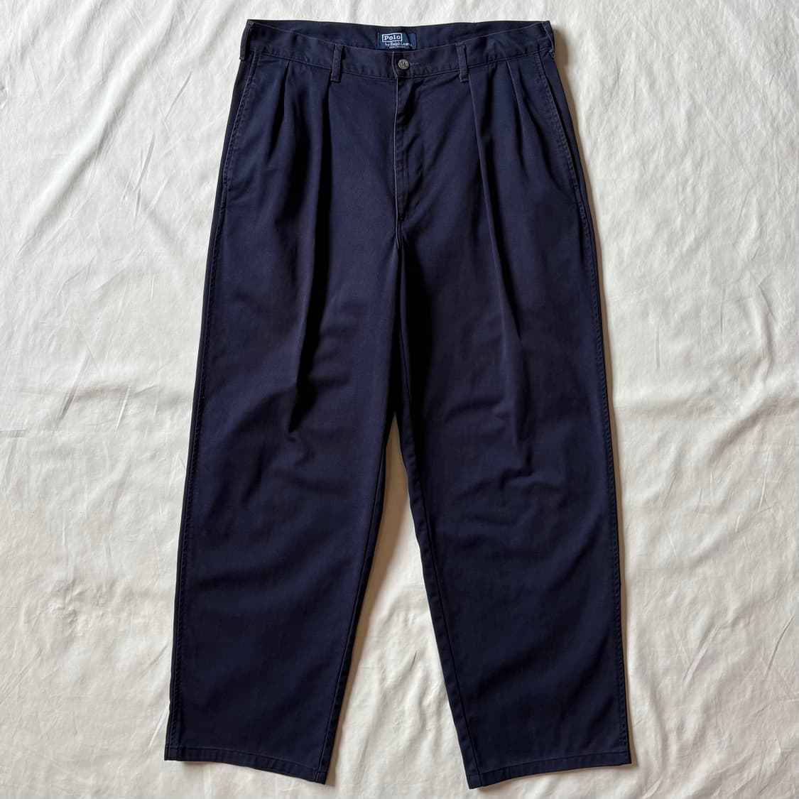 [33-34] 80s USA 폴로 랄프로렌 투턱 치노팬츠 상품이미지1