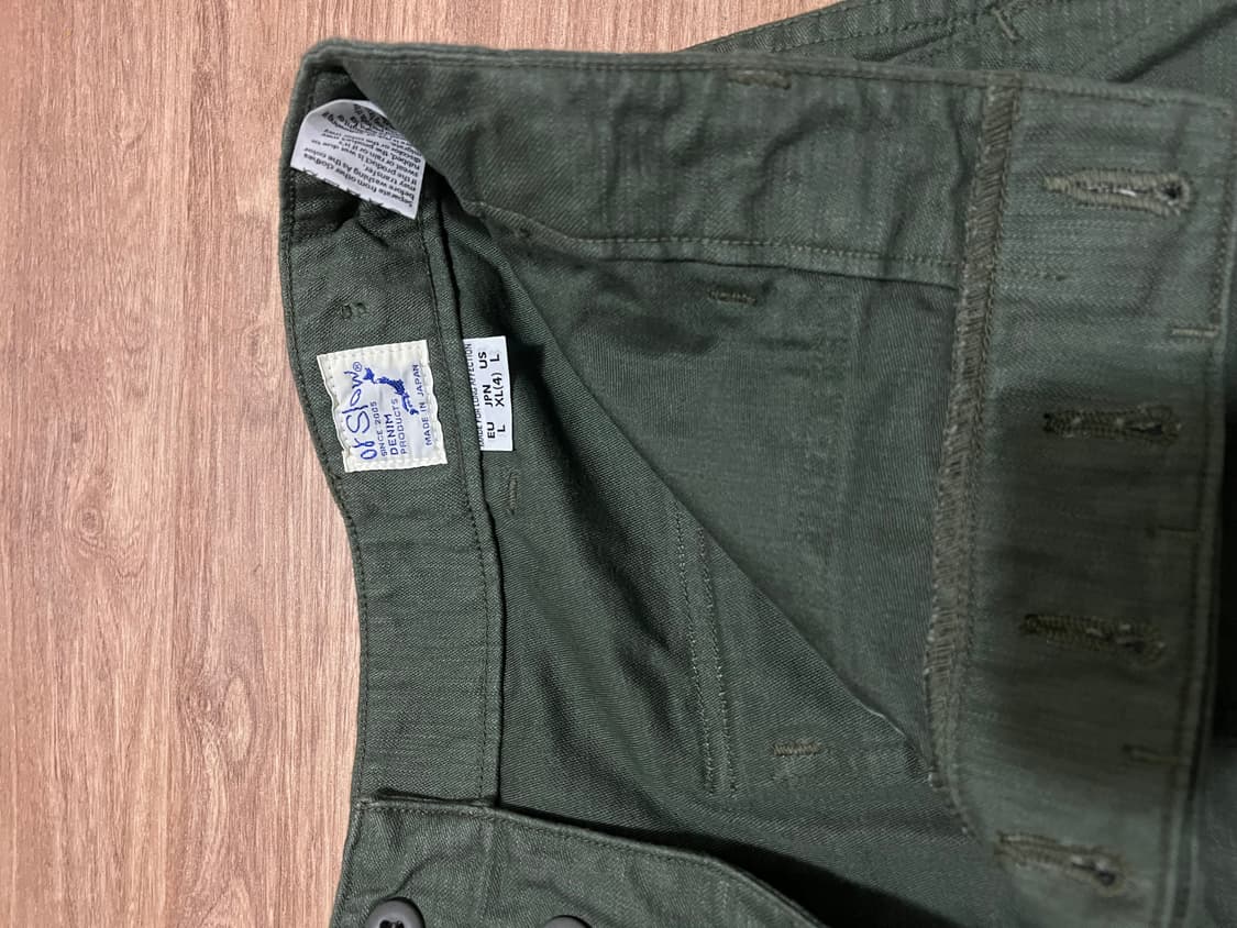 오어슬로우 퍼티그 팬츠 4사이즈 새상품 상품이미지2