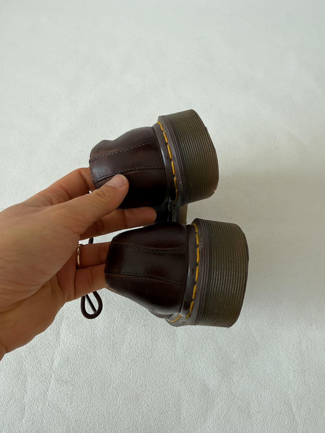 [EU38]닥터마틴(Dr.Marten) 3홀 레더 브라운 상품이미지7