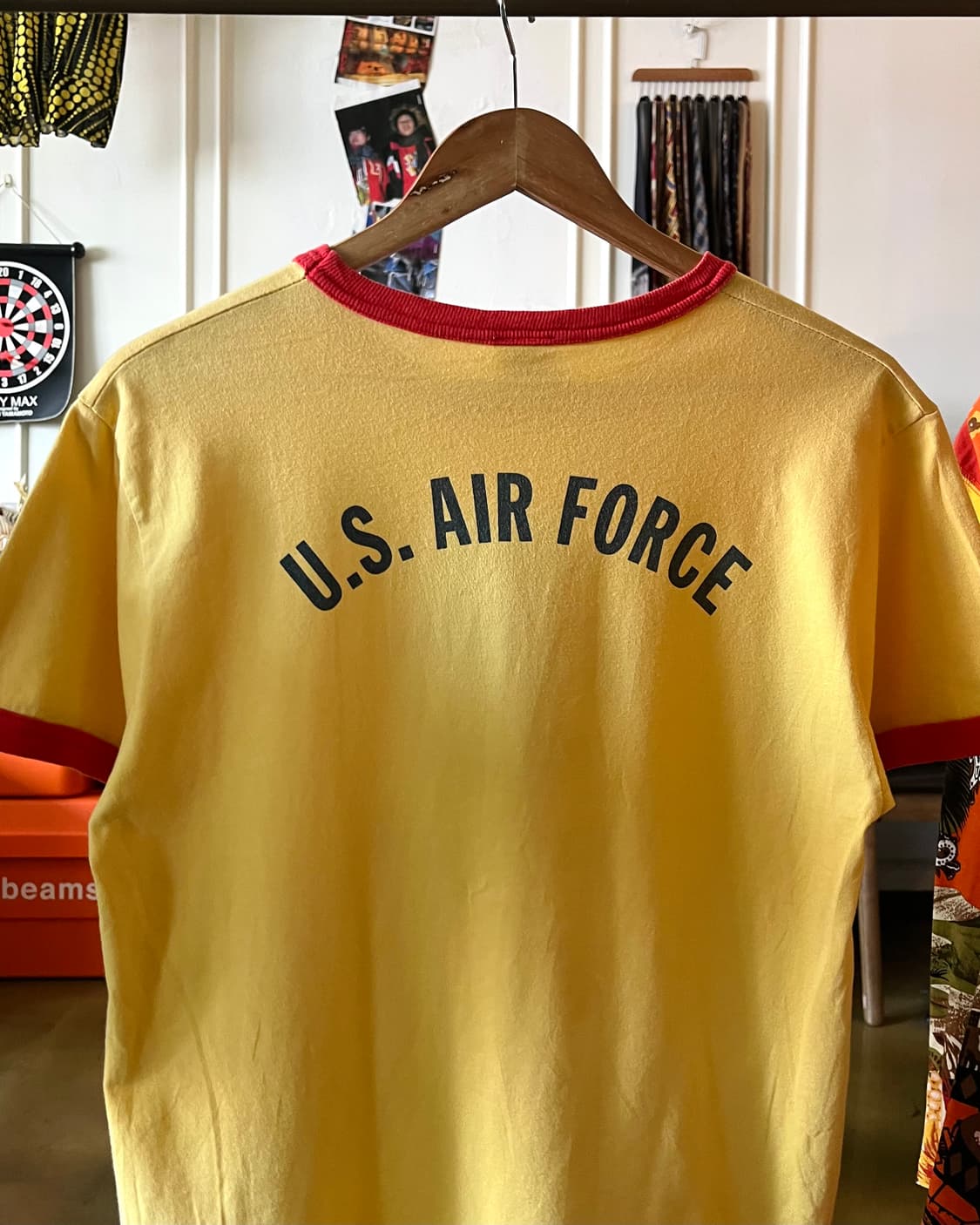 Early 2000s Buzz Ricksons Ringer T-Shirt 상품이미지10