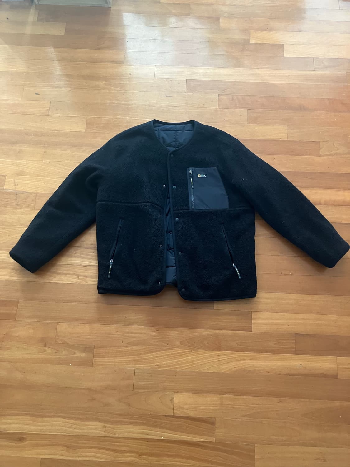 내셔널지오그래픽 리버시블 경량 패딩 XXL 상품이미지1