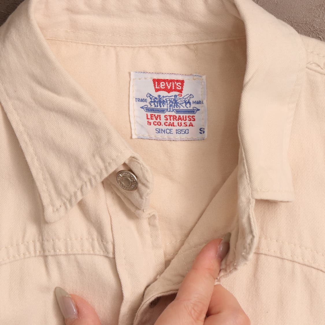 90's 리바이스 블랙탭 데님셔츠 A1721 상품이미지3