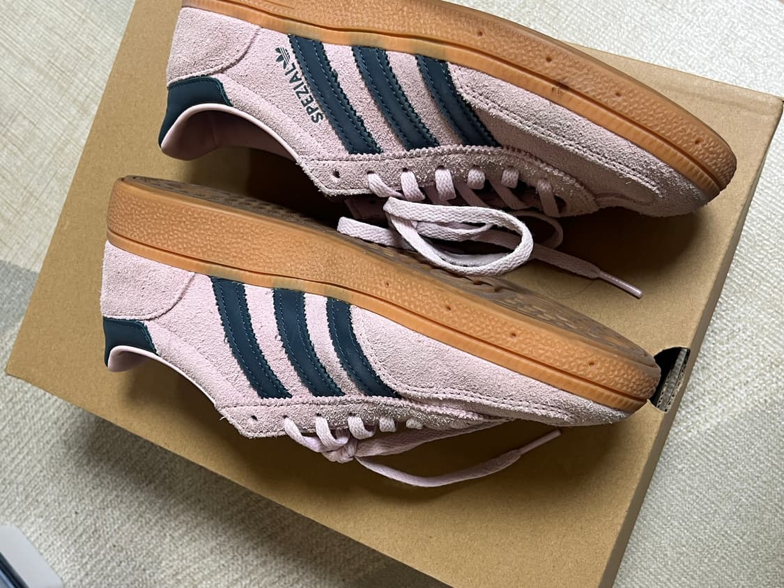 아디다스 스페지알 핑크 스웨이드 230 상품이미지3