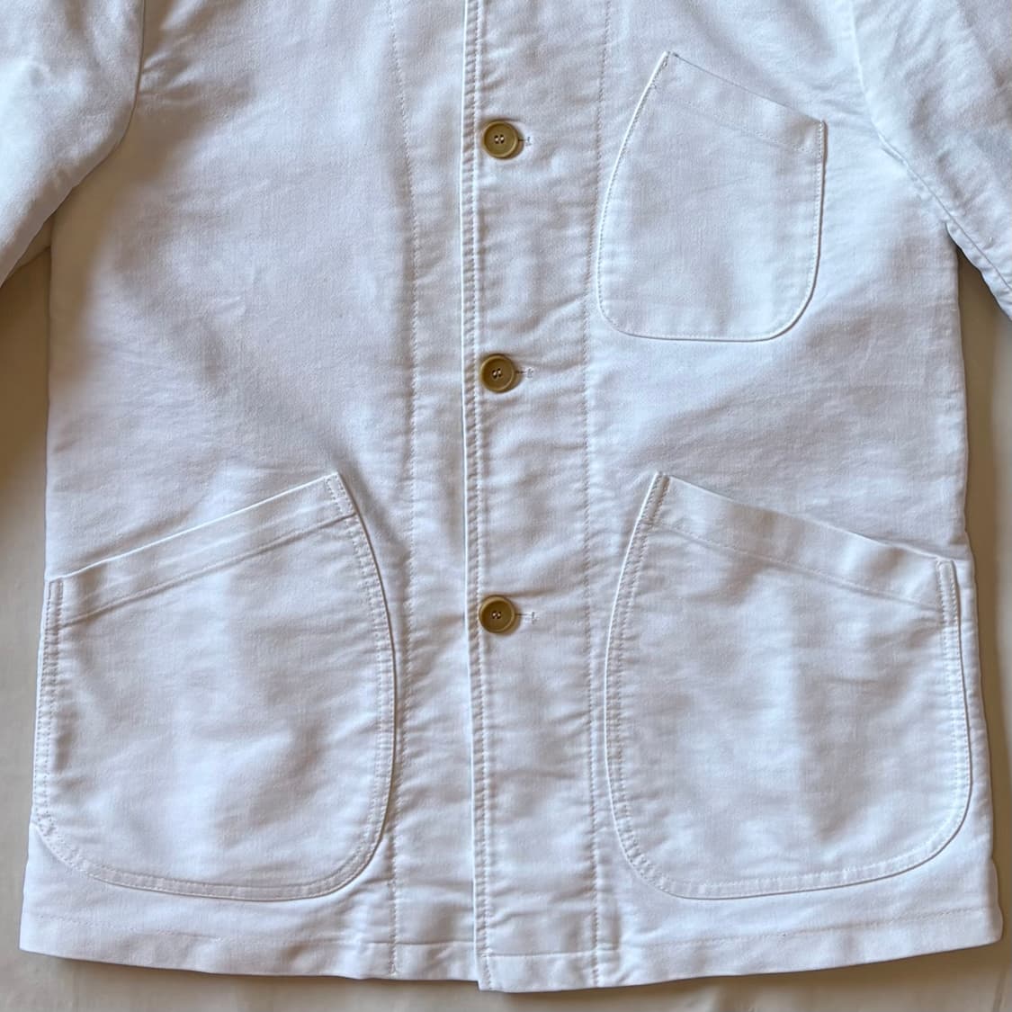 [2]프랑스 HERVIER PRODUCTIONS 헤비몰스킨 프렌치 자켓 상품이미지3