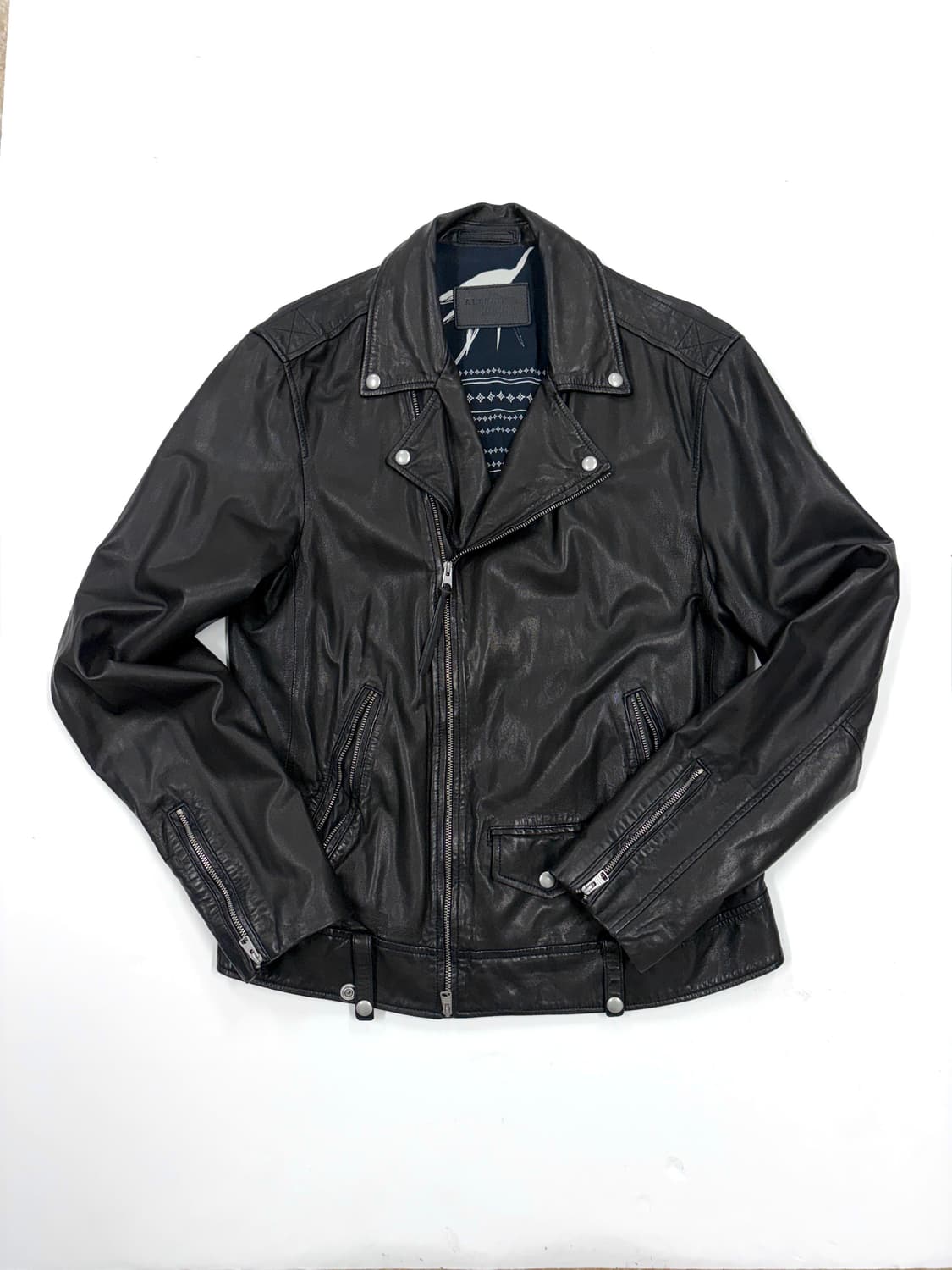 ALLSAINTS ACE BIKER 램스킨 라이더 자켓 상품이미지1