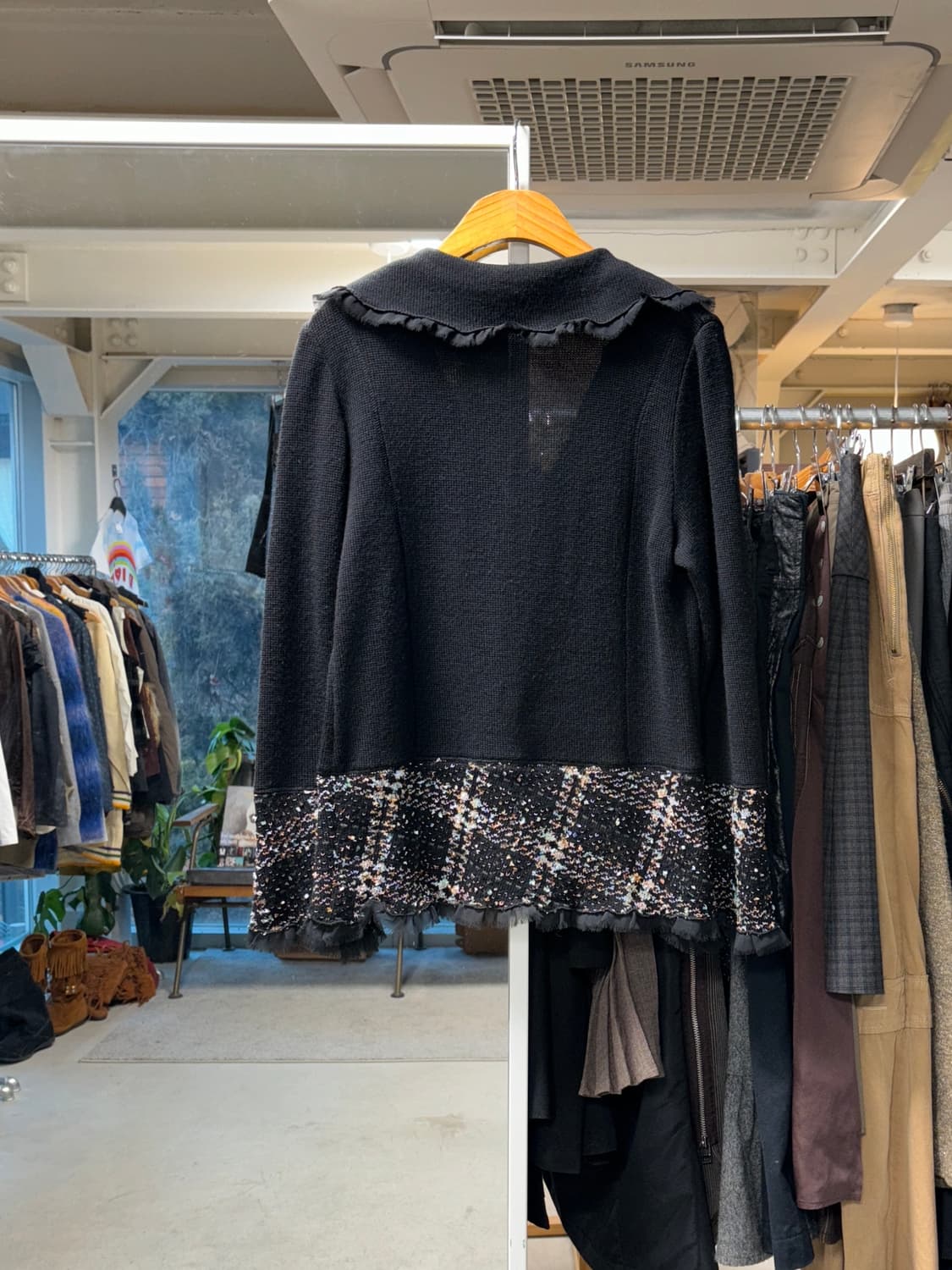 센소유니코 nero 니트 자켓 상품이미지2