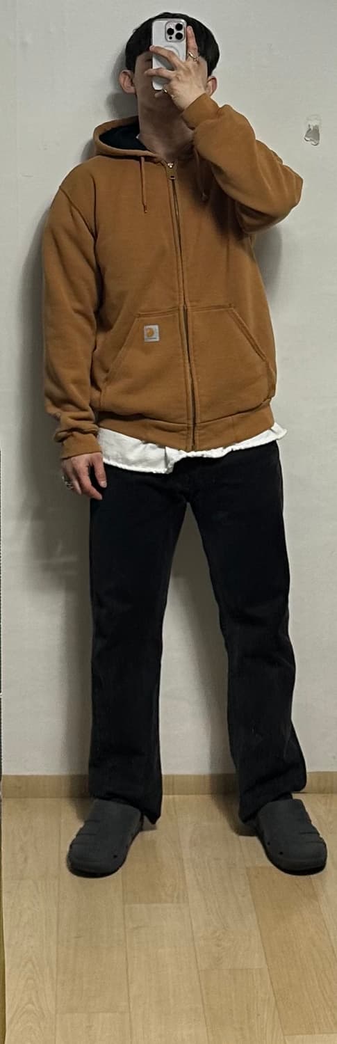 칼하트 써멀 후드집업 상품이미지6