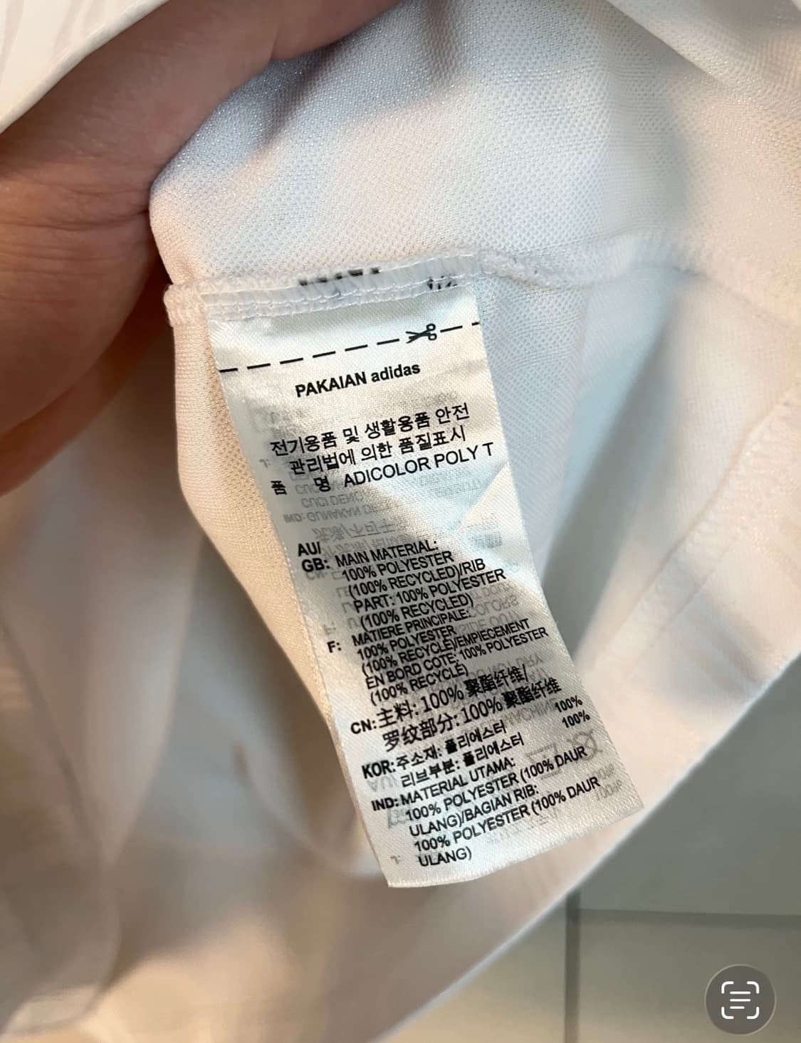 아디다스 아디컬러 파이어버드 반팔티셔츠 [M] 상품이미지4