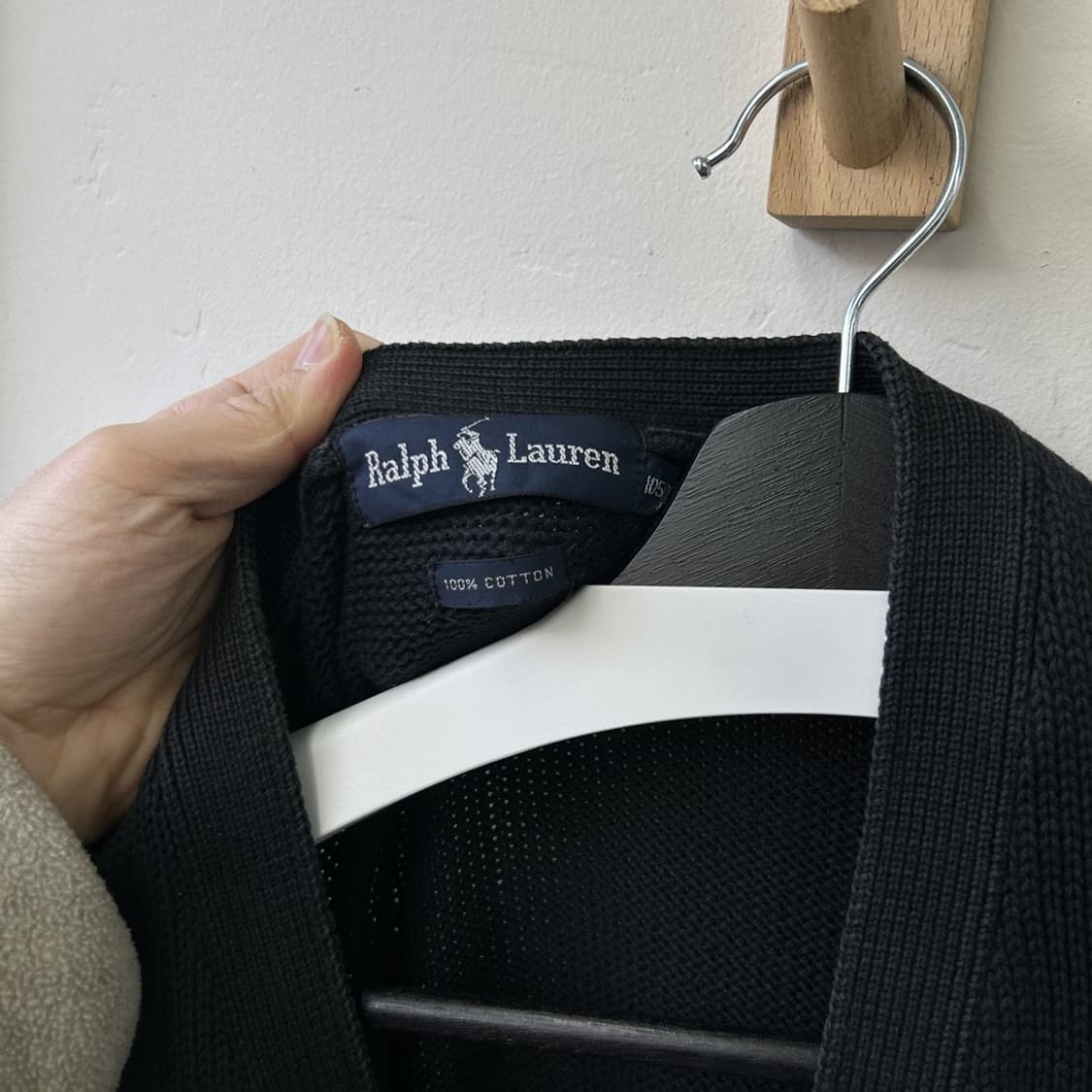 16030 - 폴로 랄프로렌 블랙 가디건 상품이미지3