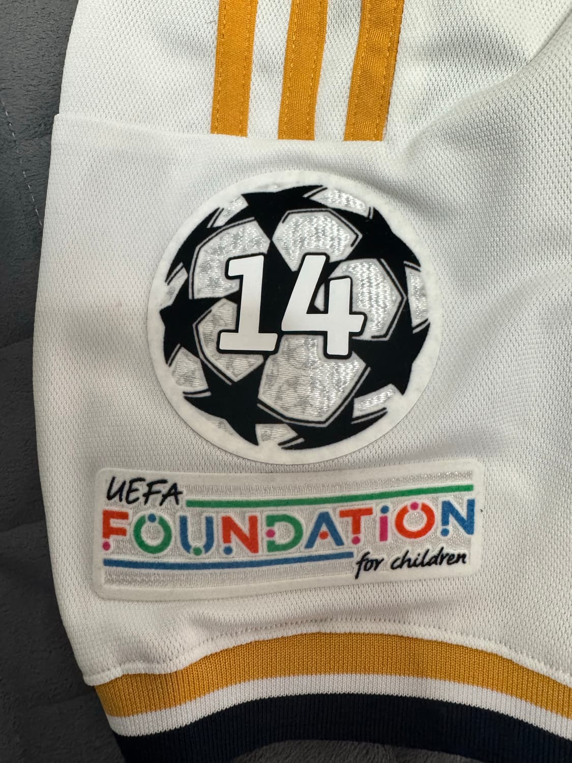 정품 23-24 레알마드리드 추아메니 챔결 우승 유니폼 상품이미지5