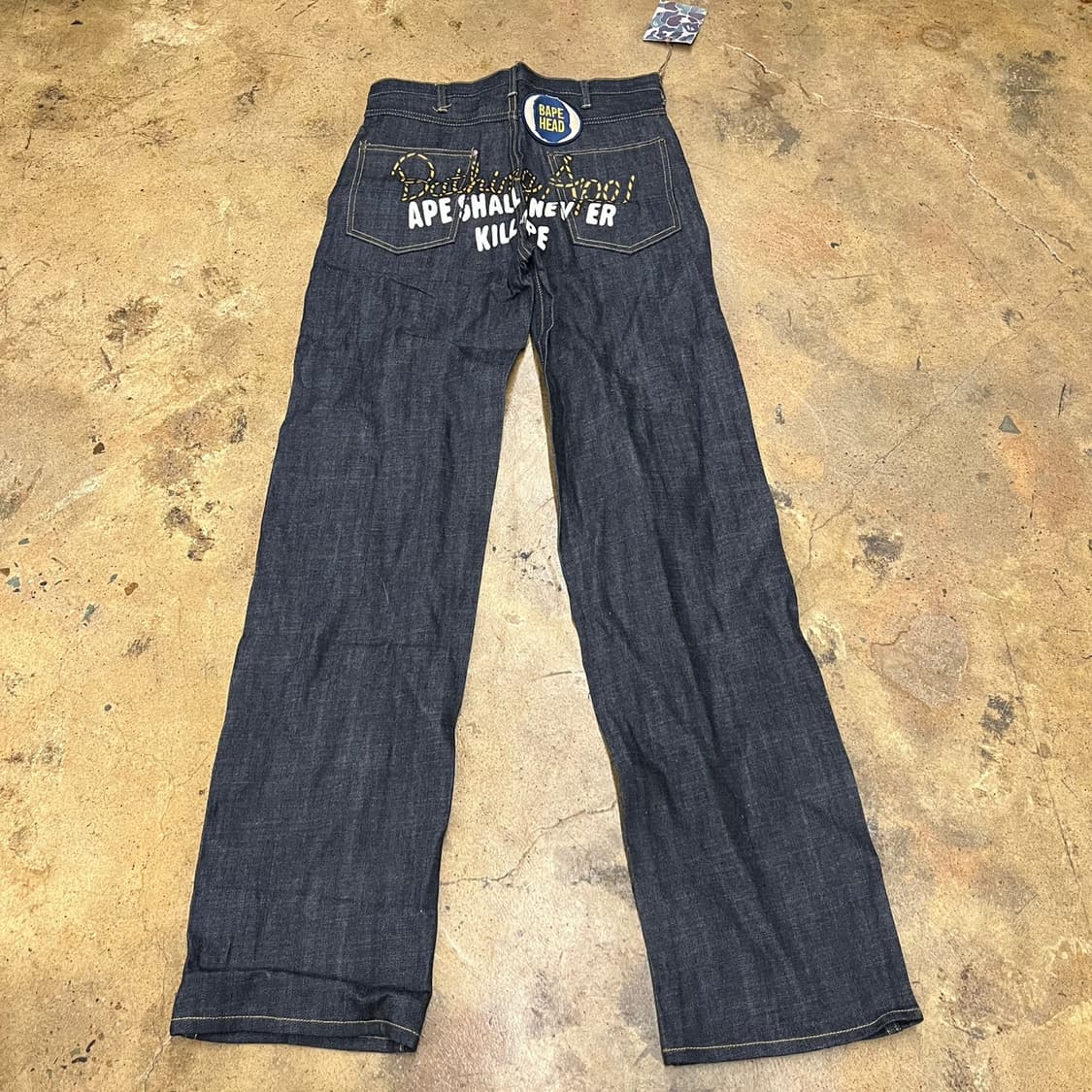 [정품/S] 베이프 데님 청바지  상품이미지3