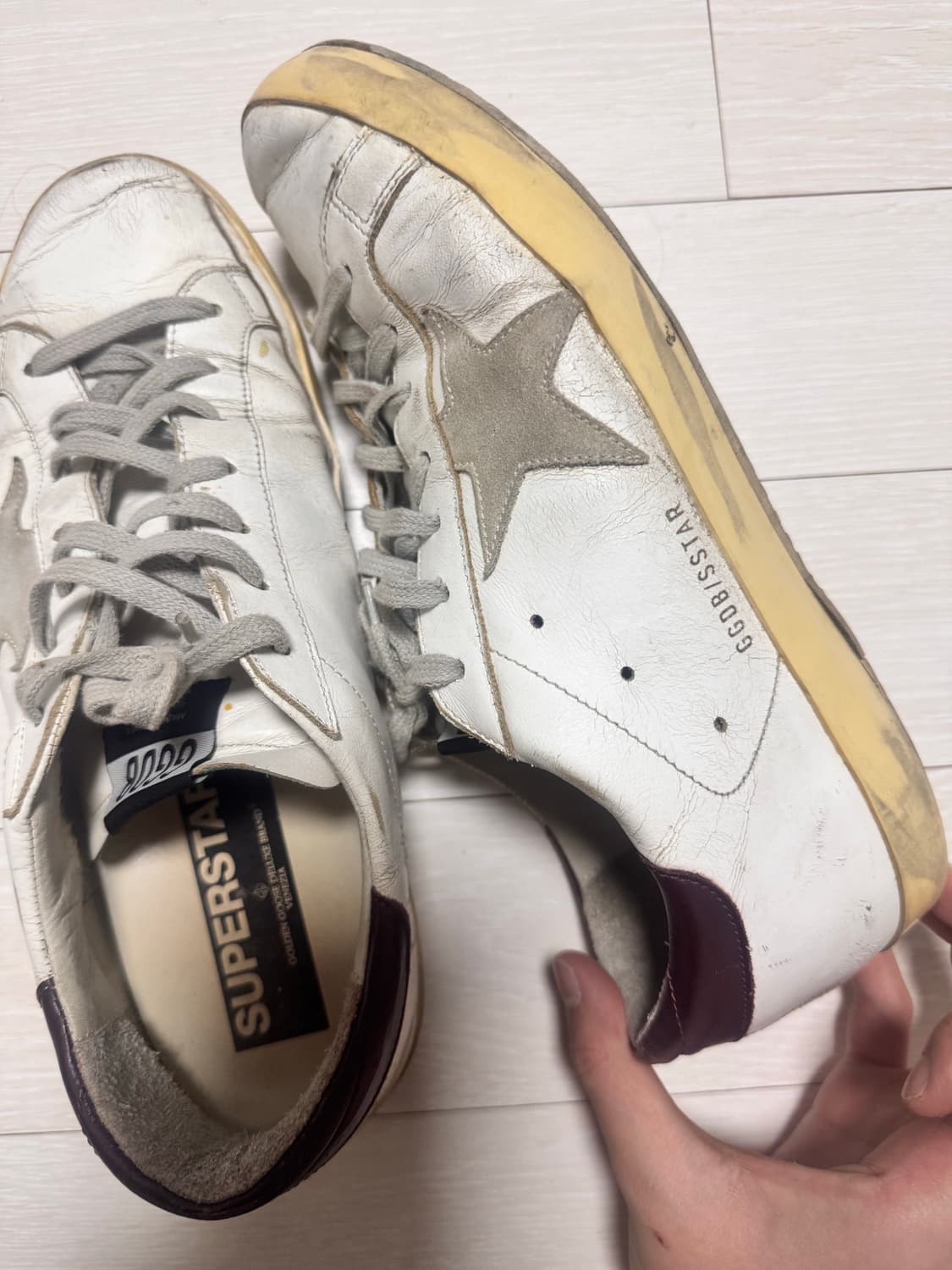 골든구스 슈퍼스타 스니커즈 42(270) 상품이미지4