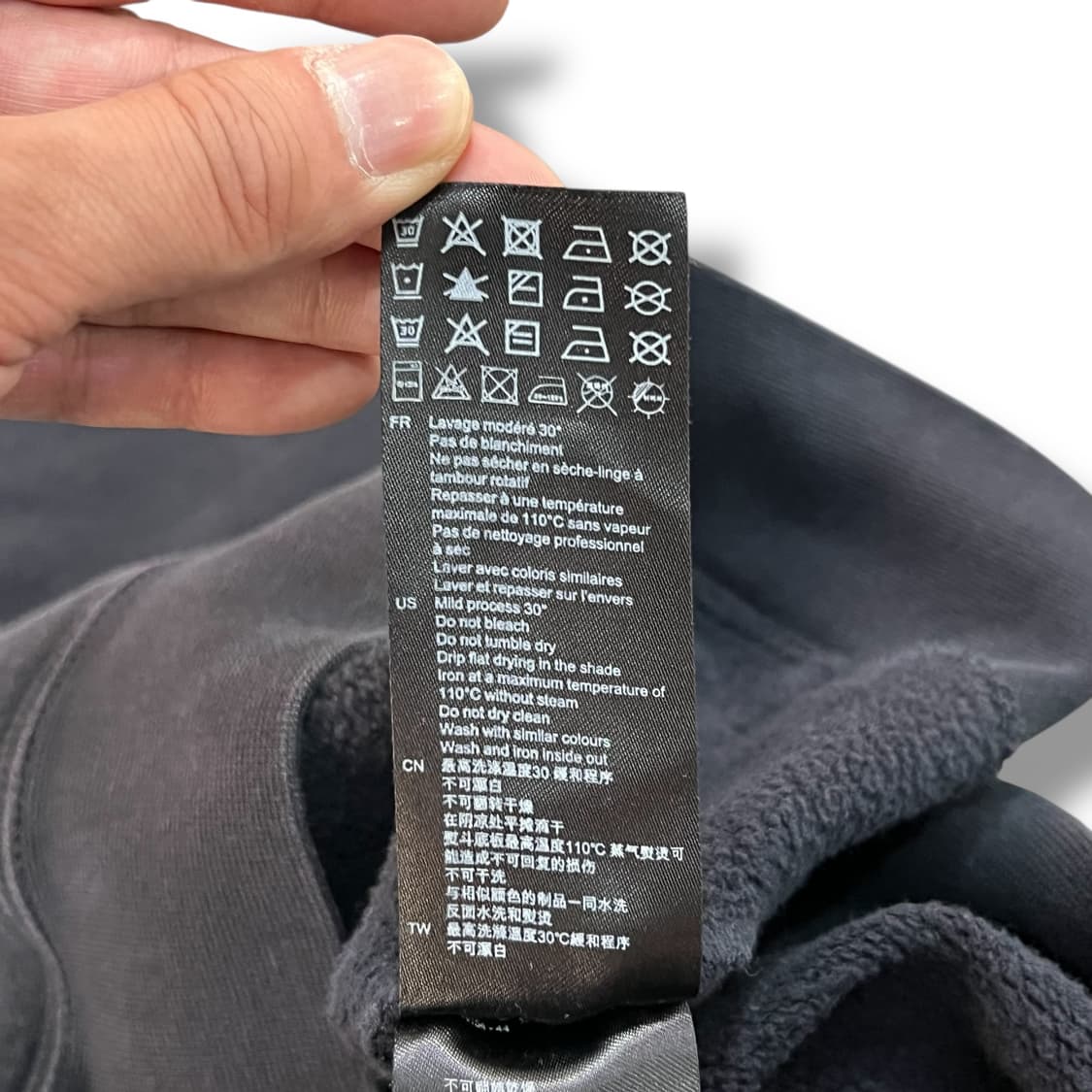  산드로 자수로고 후드티 y12550 상품이미지9