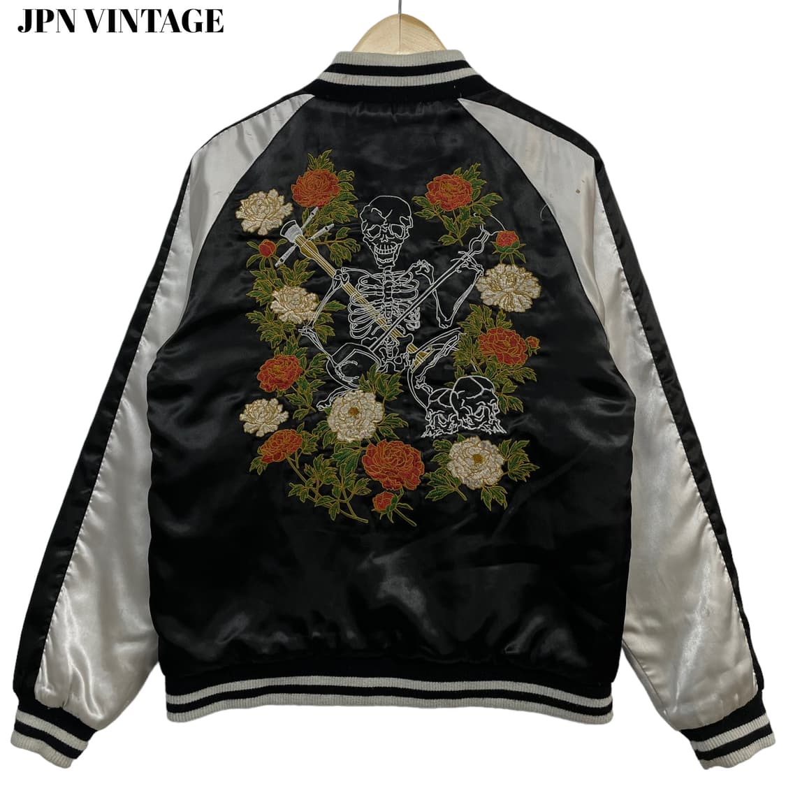 Jpn Vintage Skull Sukajan 상품이미지1