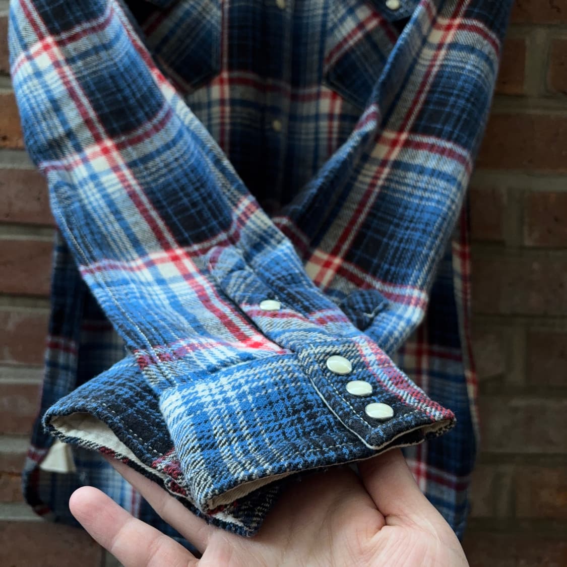 Five Brother × AKM 플란넬 웨스턴 셔츠 상품이미지4