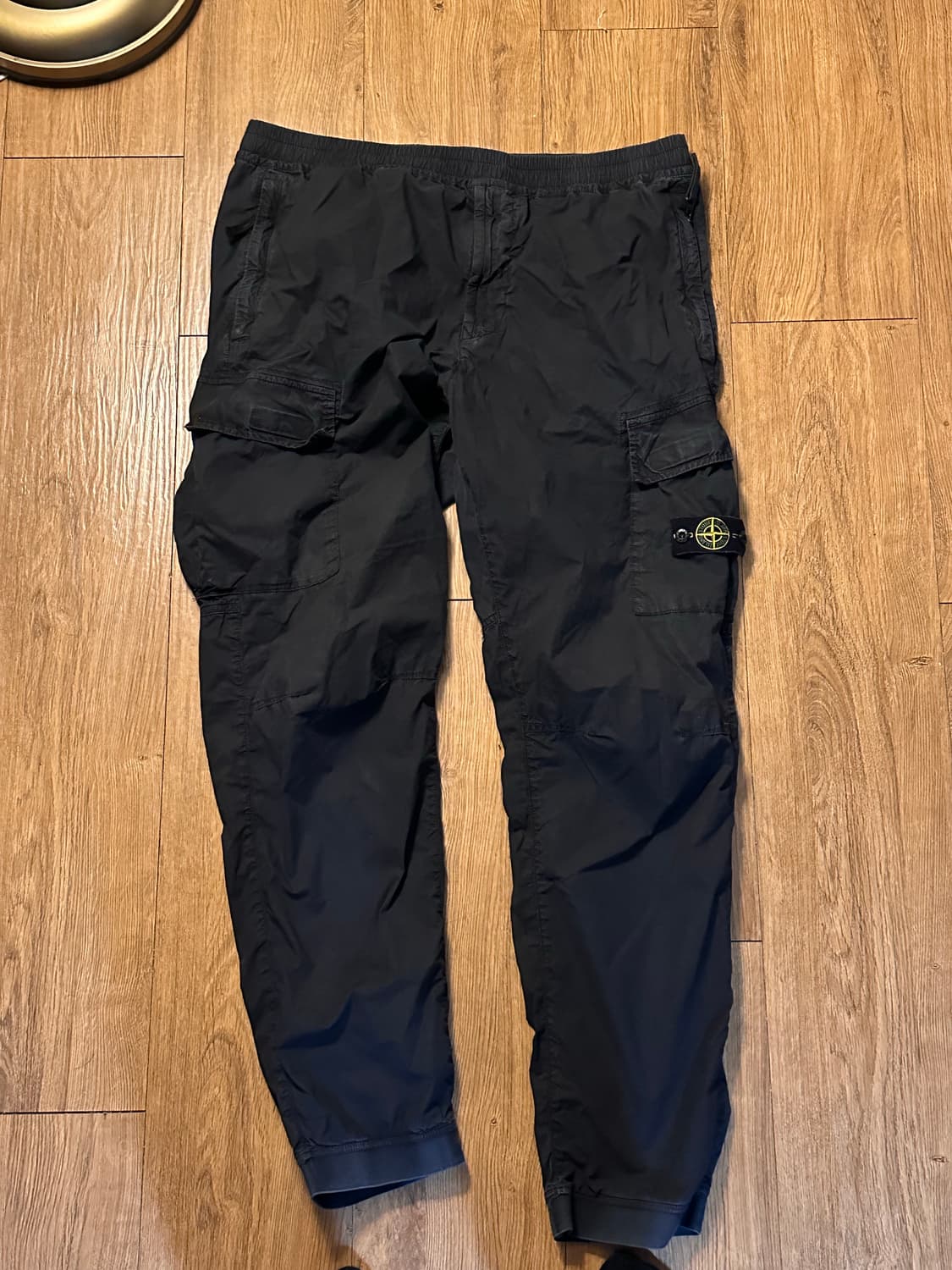 스톤아일랜드 블랙 카고 조거팬츠 36사이즈 정품 상품이미지1