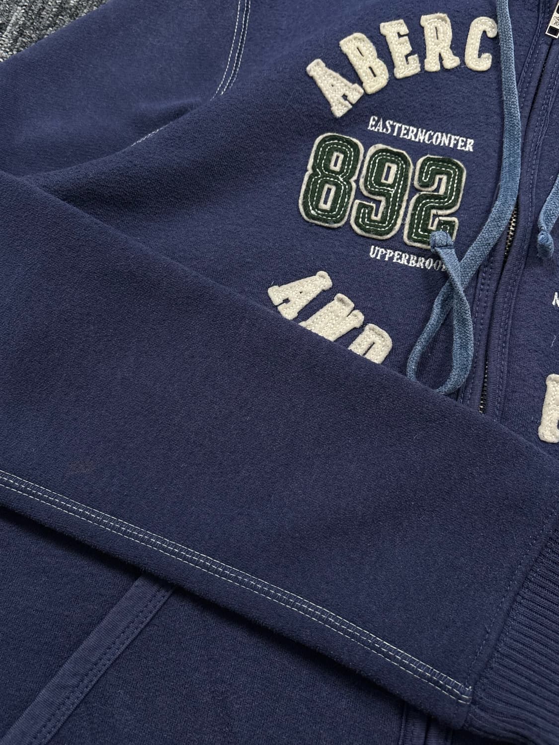 아베크롬비 네이비 후드집업 상품이미지6