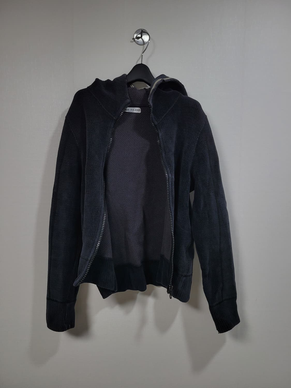 Vintage Stone Island knit 후드집업 상품이미지1