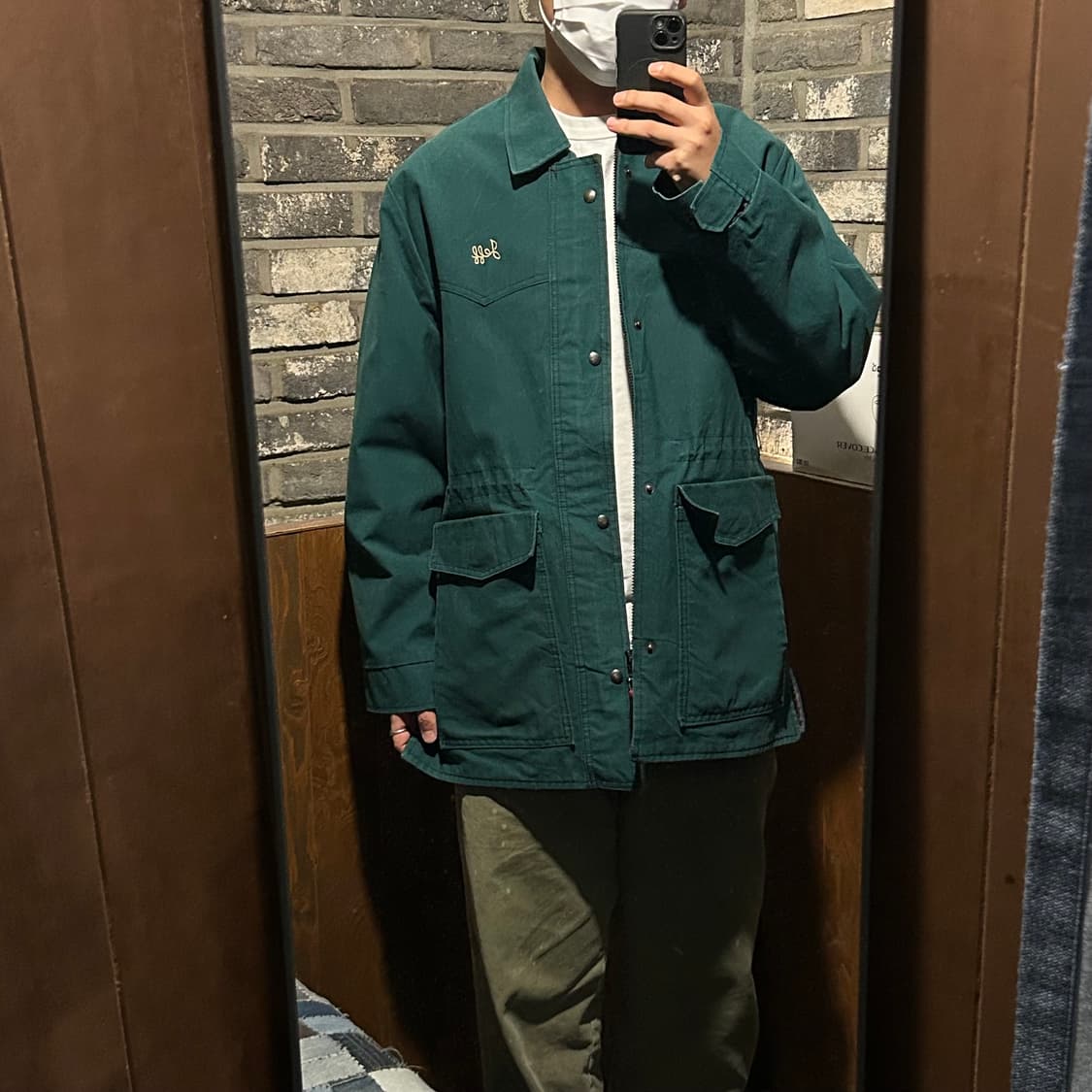 L) Tote Along USA 빈티지 코트 자켓 상품이미지9