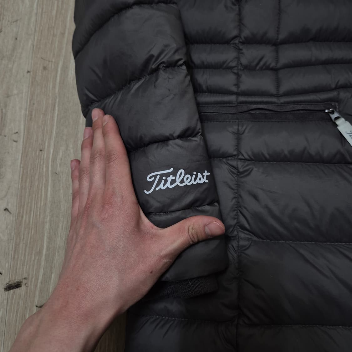 타이틀리스트 여성 골프웨어 위리스트 로고 골프 패딩 M(95) 상품이미지4