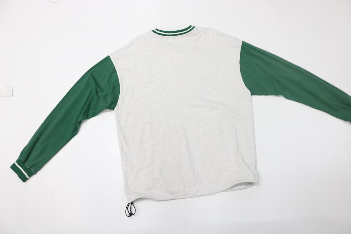 MOBB 몹 스트릿 로고 나염 스트링 그린 배색 맨투맨 (L) 상품이미지6