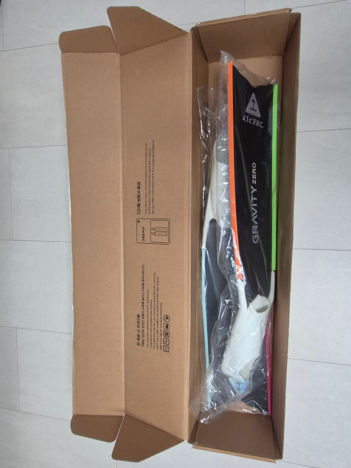 DEEPLY Gravity Zero 프리다이빙 오리발 M(260~270) 상품이미지7