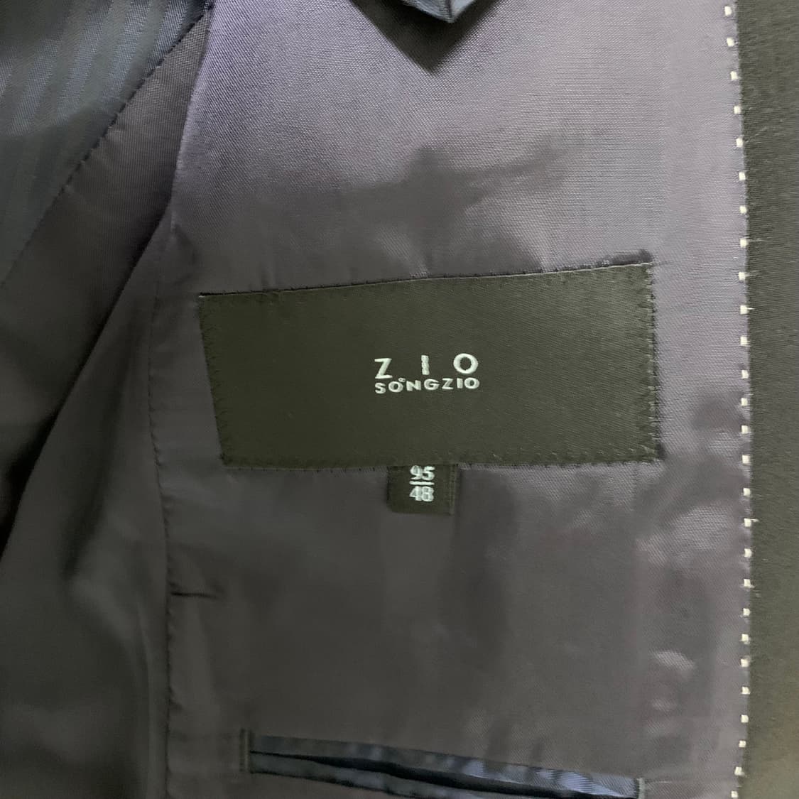 지오송지오 블레이저 슬랙스 블랙 정장 세트 95 28인치 상품이미지4