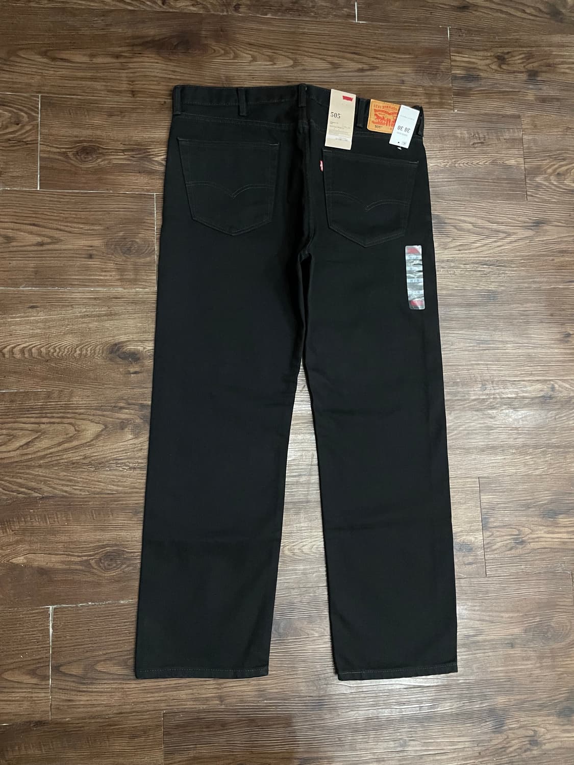 리바이스 505 흑청 팬츠 블랙진 38 상품이미지7
