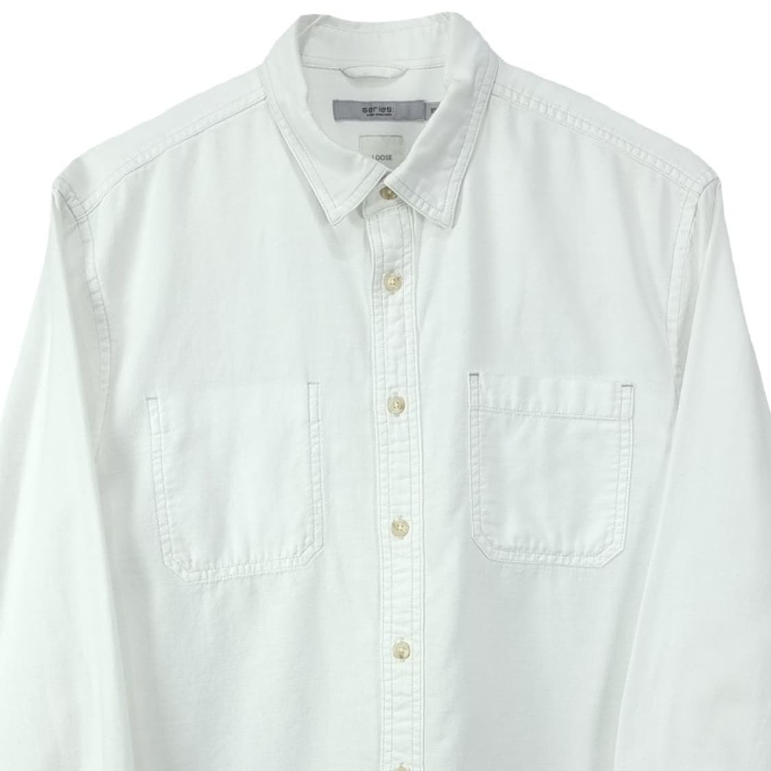 [시리즈] 화이트 옥스포드 셔츠 M196394 상품이미지4