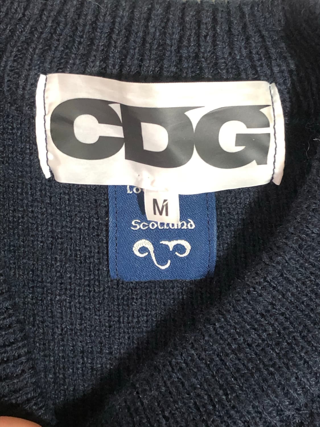 CDG 꼼데가르송 니트 M 블랙 상품이미지6