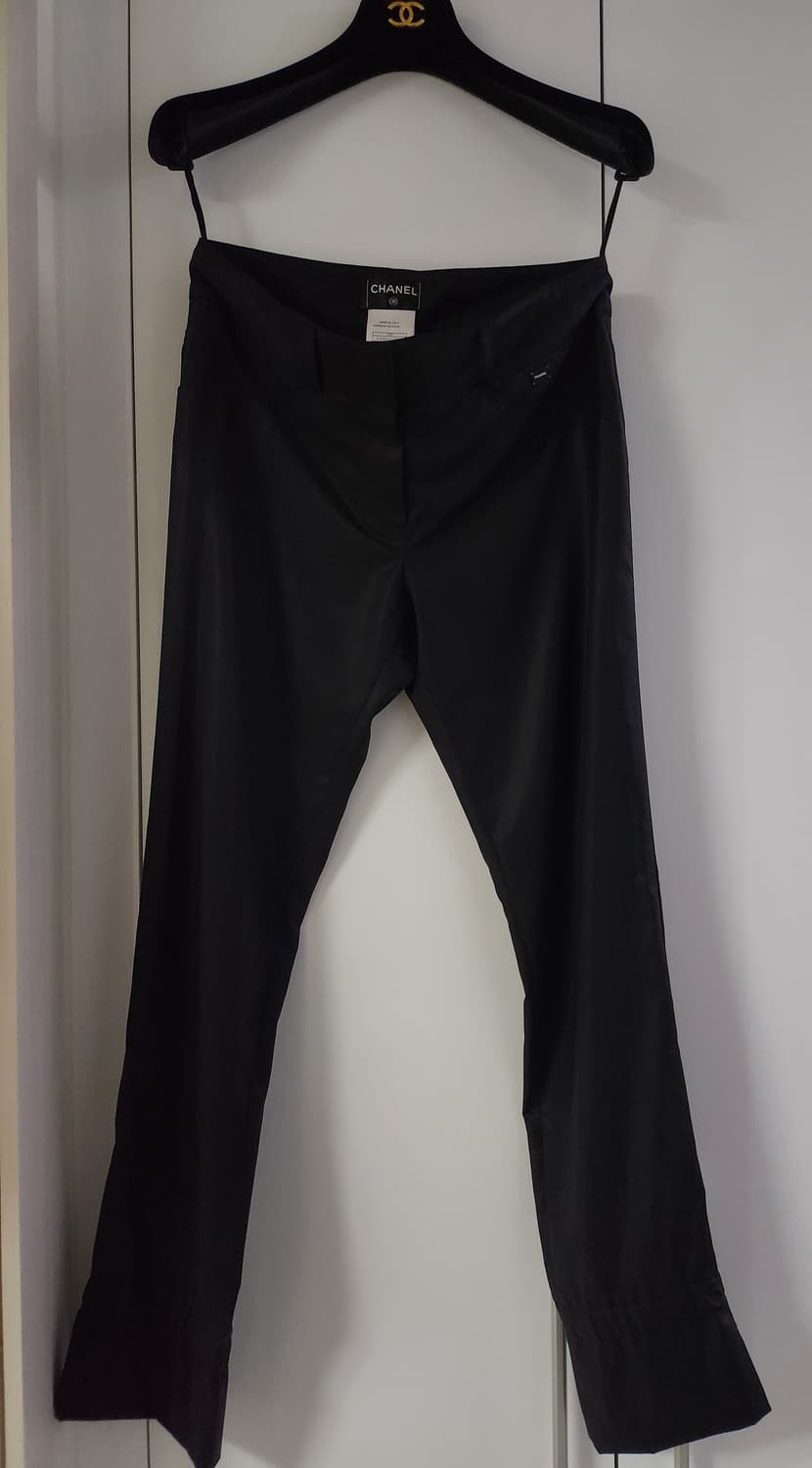 샤넬 블랙 울 팬즈  상품이미지4