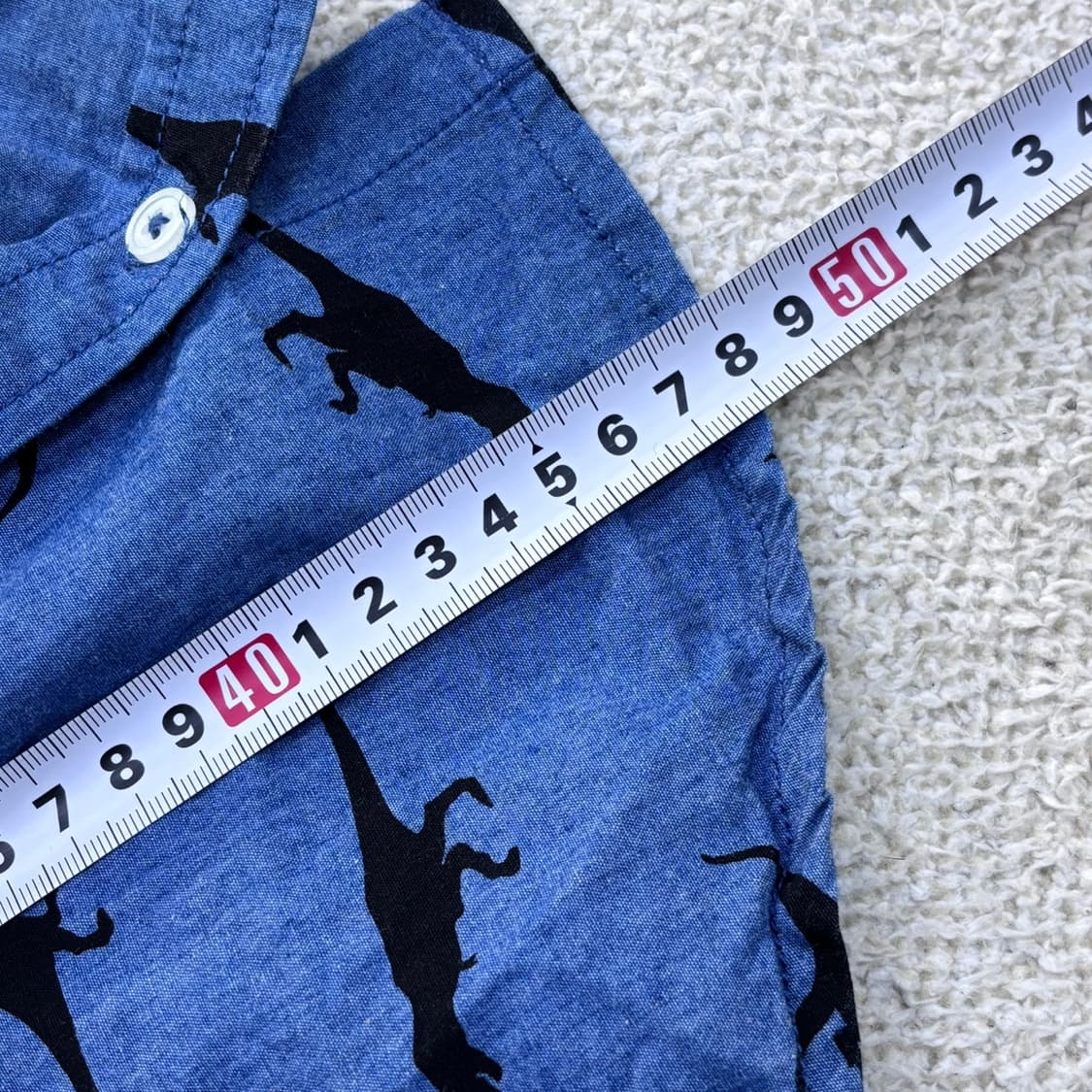 130 바비디부 키즈 공룡 패턴 긴팔 0421E 상품이미지5