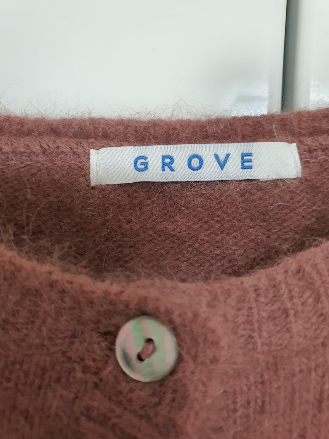 grove 그로브 모헤어 가디건 새상품 상품이미지5