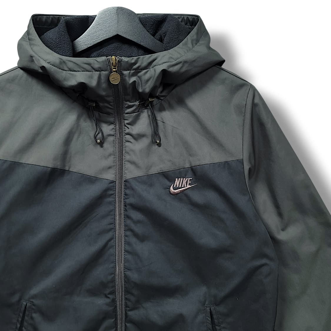[90] 나이키 블랙 NSW 윈드러너 기모 후드 바람막이 상품이미지3