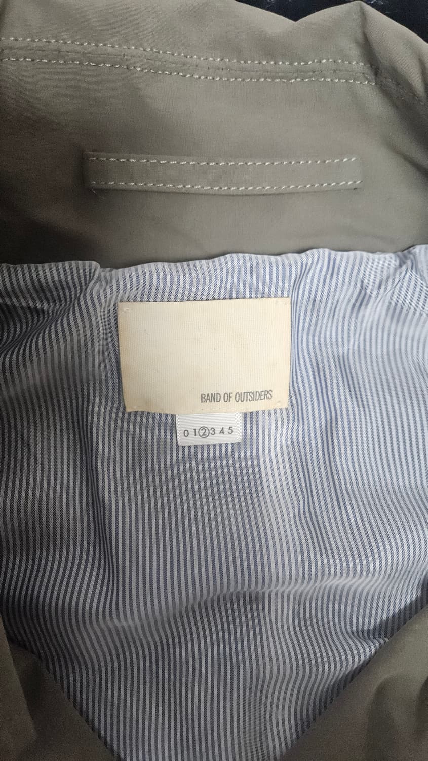 밴드오브아웃사이더 트렌치코트 상품이미지5