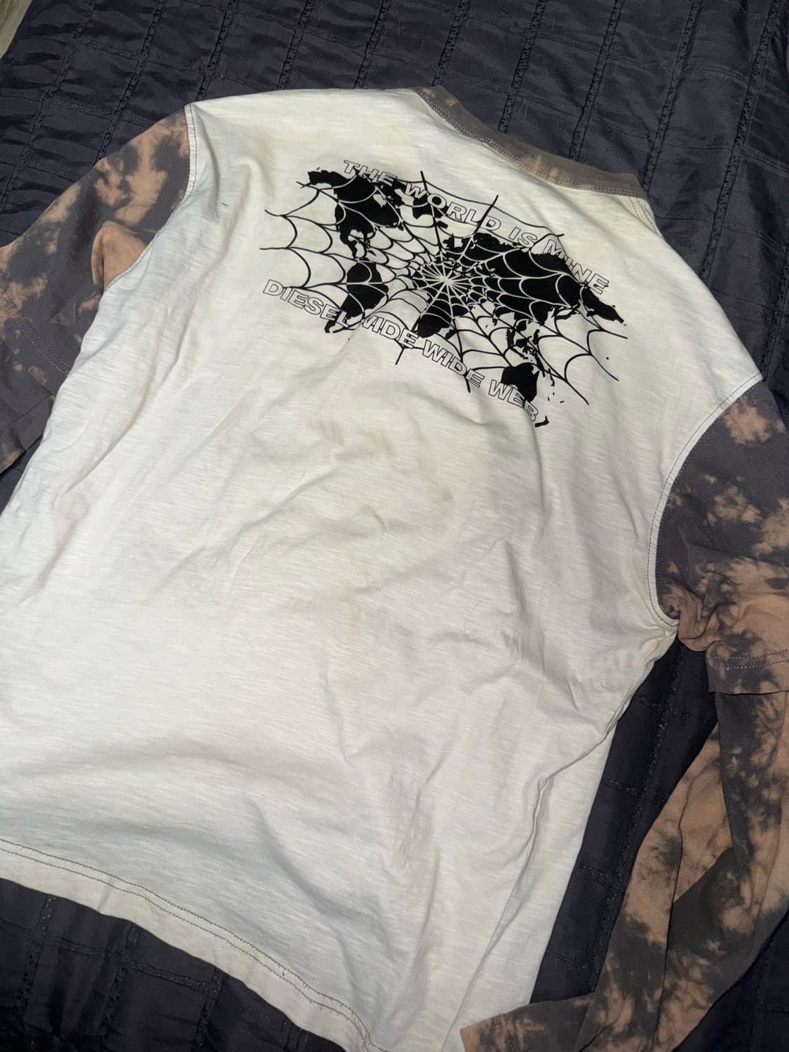 diesel t-wesher tie die t shirt 상품이미지3