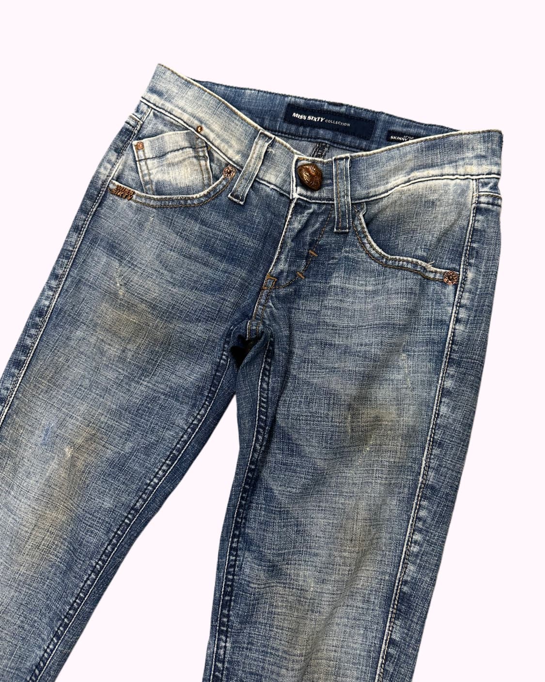 MISS SIXTY dirty washing low-rise jean 상품이미지3