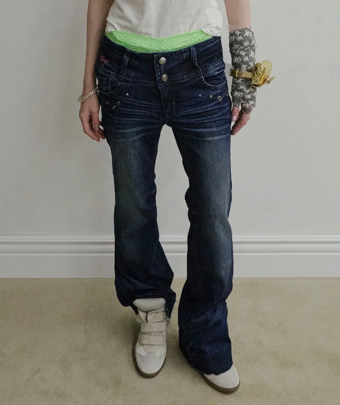 스컬프터 diy bootcut denim indigo 상품이미지1