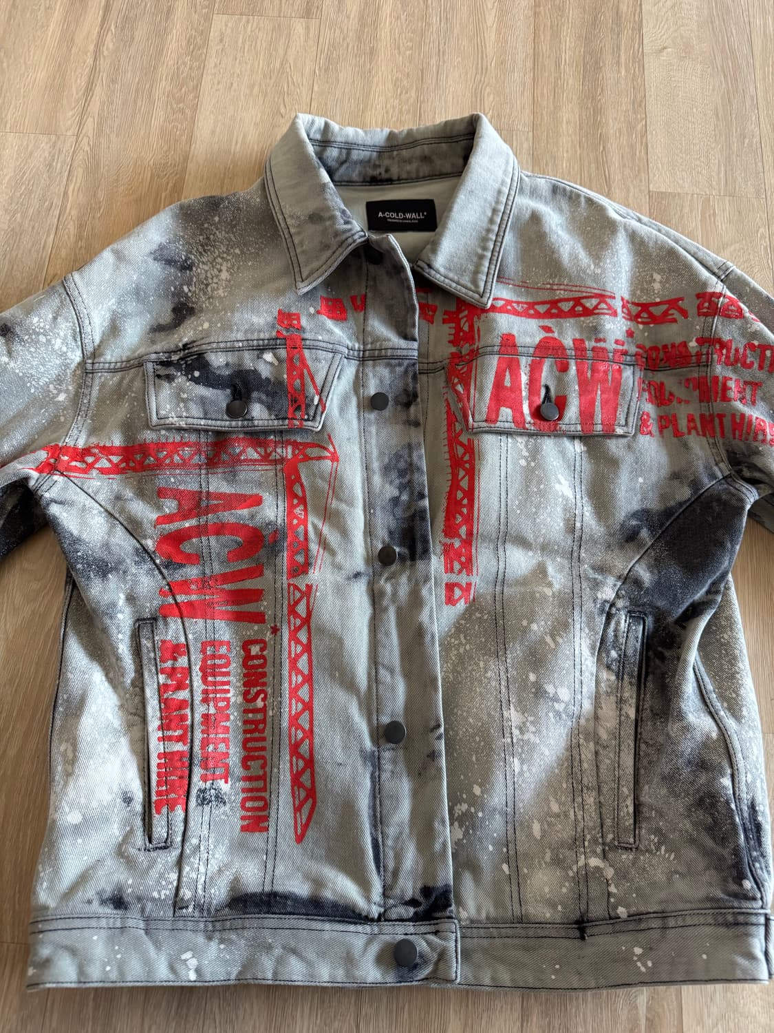 어콜드월 데님자켓 상품이미지1