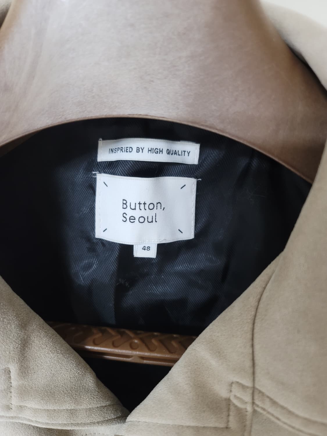 버튼소울 세무 트러커 자켓 48표기 95정사이즈 상태극상 상품이미지4